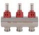 Коллектор с расходомерами Thermo Alliance Standart 1" 3 выхода 3/4" SD235W3 латунь - SD235W3 - 5