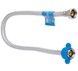 Шланг для підключення води Thermo Alliance Standart 60 см 1/2"x1/2" ВВ нерж. обплетення в силіконі TAS389W60