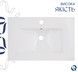 Раковина врізна прямокутна Qtap Albatross 710х465х170 White QT01113070CW1 - QT01113070CW1 - 6