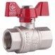Кран шаровой SD FORTE 3/4" ВР для воды (бабочка) SF602W20 - SF602W20 - 1