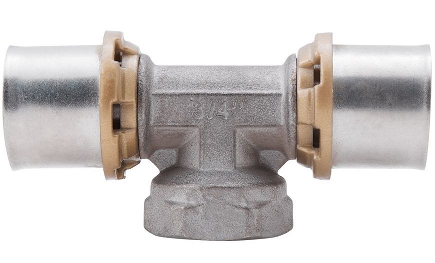 Тройник пресс-фитинг ICMA 26х3/4"х26 ВР №408 - 81408AEGP06