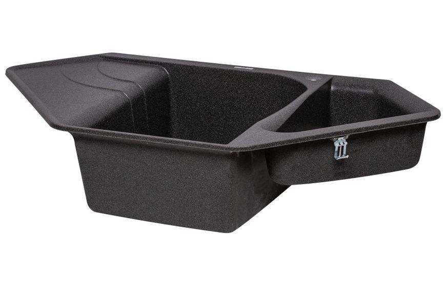 Кухонная мойка с дополнительной чашей LIDZ 1000x500/225 GRF-13 (LIDZGRF131000500225) - LIDZGRF131000500225