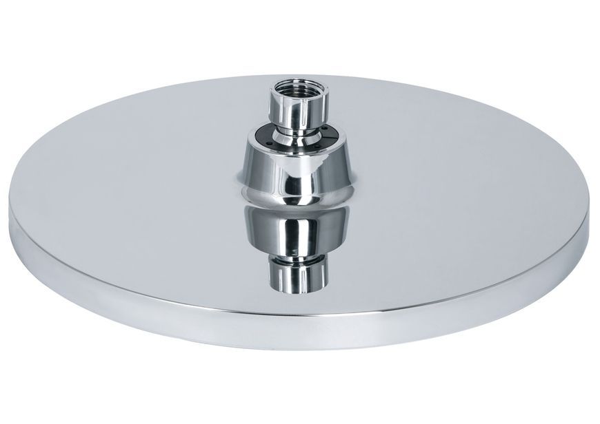 Лійка для верхнього душу Qtap Hlavova 255 мм кругла Chrome/Black QTHLA107CRM45948 - QTHLA107CRM45948