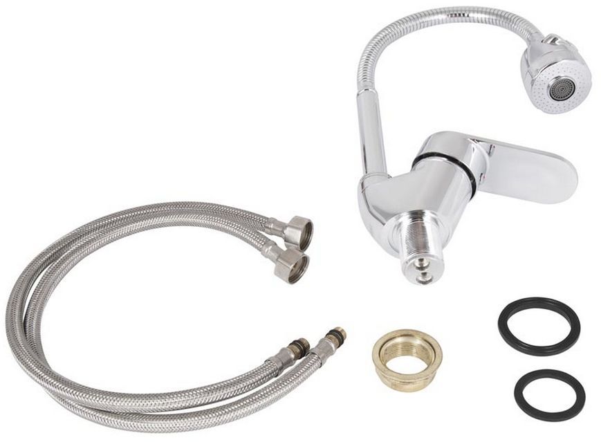 Смеситель для кухни Lidz Tani 008F4 с рефлекторным изливом LDTAN008F4CRM44972 - LDTAN008F4CRM44972