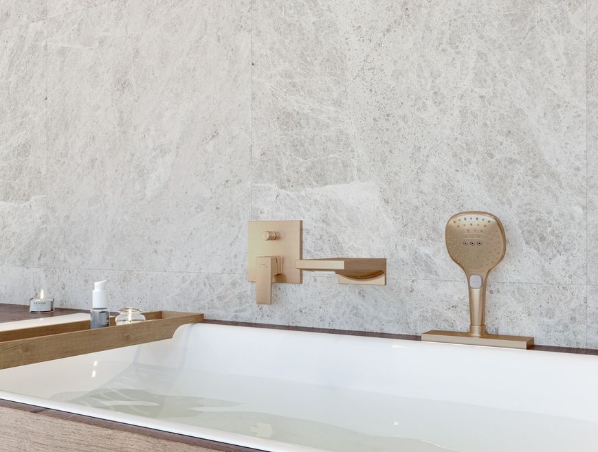 Ручной душ HANSGROHE Raindance Select E 120 3jet Brushed Bronze 26520140 бронза - 26520140