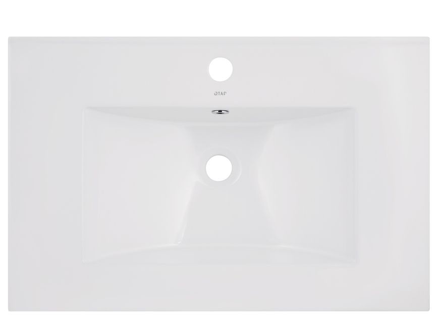Раковина врізна прямокутна Qtap Albatross 710х465х170 White QT01113070CW1 - QT01113070CW1