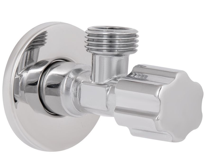 Кран приборный вентельный угловой Thermo Alliance Forte 1/2" НР латунь TAF341W1515
