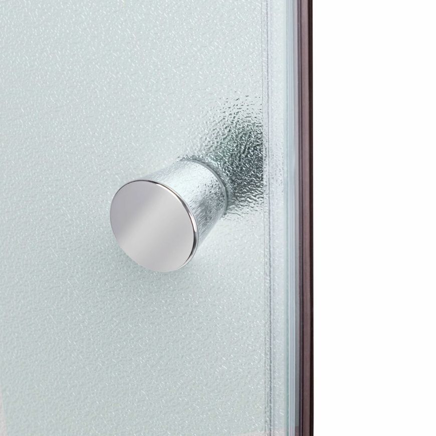 Душовий бокс Lidz Kubis SB90x90.SAT.LOW.FR низький, скло Frost 4 мм + стінки WHI LKSB9090SATLOWFR - LKSB9090SATLOWFR
