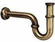 Сифон для умивальника McALPINE 1 1/4&Prime; x 32 мм трубний антична бронза латунь 215AB