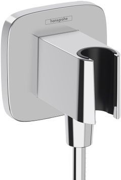 Шланговое подключение с держателем HANSGROHE FixFit Q Chrome 26887000 хром - 26887000