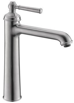 Змішувач для раковини Imprese Hydrant високий brush nickel 35 мм ZMK031806011 - ZMK031806011