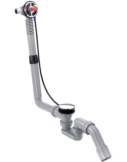 Сифон для ванни HANSGROHE Exafill S 58115180 з механізмом подачі води, без накладок - 58115180