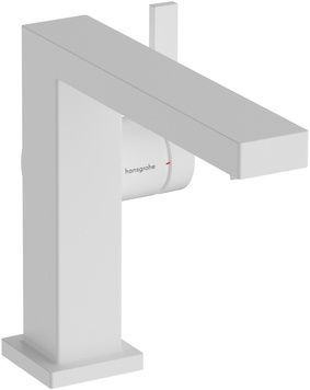 Змішувач для раковини HANSGROHE Tecturis E 110 Fine CoolStart EcoSmart+ Matt White 73021700 білий матовий - 73021700