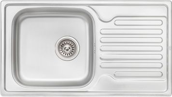Кухонна мийка QTAP 7843 Micro Decor 0,8 мм (180) - QT7843MICDEC08