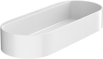 Полиця (корзина для зберігання) HANSGROHE WallStoris Matt White 27913700 біла матова