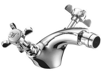Змішувач для біде Imprese Cuthna stribro хром двовентильний 40280 stribro - 40280 stribro