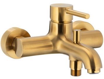 Смеситель для ванны KFA ARMATURA MOZA BRUSHED GOLD 5034-010-31 золото - 5034-010-31