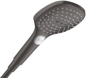 Ручний душ HANSGROHE Raindance Select E 120 3jet Brushed Black Chrome 26520340 чорний хром - 26520340