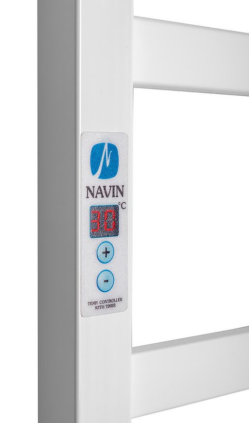 Полотенцесушитель электрический NAVIN Авангард 360х800 Digital таймер регулятор правый белый 12-028052-3680 - 12-028052-3680