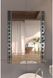 Зеркало LIDZ Tani настенное прямоугольное 140.07.06 с полкой и декором 500х700х105 мм LD55781400706W
