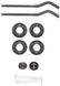 Набір гачків і корків для алюмінієвих радіаторів ARMATURA графіт, 1"х1/2" 878-200-61 - 878-200-61 - 2