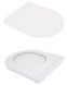 Унітаз підвісний Qtap Jay Rimless безобідковий з сидінням Slim Duroplast, Soft-close, Quick relase QT07335177RW - QT07335177RW - 6