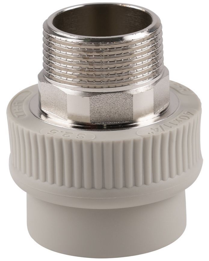 Муфта PPR THERMO ALLIANCE 40х1" 1/4 НР - DSB308