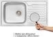 Кухонна мийка QTAP 7843 Micro Decor 0,8 мм (180) - QT7843MICDEC08 - 2