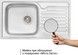 Кухонная мойка QTAP 7843 Micro Decor 0,8 мм (180) - QT7843MICDEC08 - 2