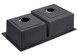 Кухонная мойка Kroner KRP Schwarze 7843ZHM PVD с смесителем и дозатором CVS30115 KRS7843ZHMPVDPVD03817BLKSP026 - KRS7843ZHMPVDPVD03817BLKSP026 - 6