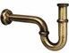 Сифон для умивальника McALPINE 1 1/4&Prime; x 32 мм трубний антична бронза латунь 215AB - 215AB - 1