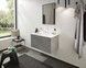 Змішувач для раковини HANSGROHE Finoris 160 на 3 отвори Matt White 76034700 білий матовий з донним клапаном push-open - 76034700 - 3