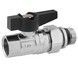 Кран-американка Karro Uno Black 1/2" ВН шаровой прямой с антипротеканием PN40 KR-100059 CV035513 - KR-100059 - 3