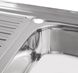 Кухонна мийка LIDZ 5080-R Polish 0,8 мм (180) - LIDZ5080RPOL06 - 4
