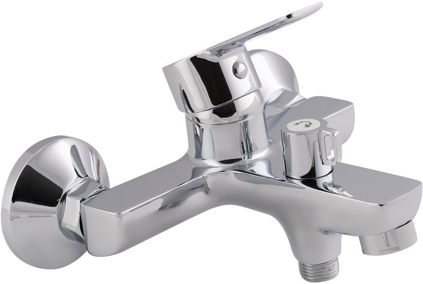 Смеситель для ванны QTAP Alza 3051104GC с коротким изливом - QTALZ3051104GC