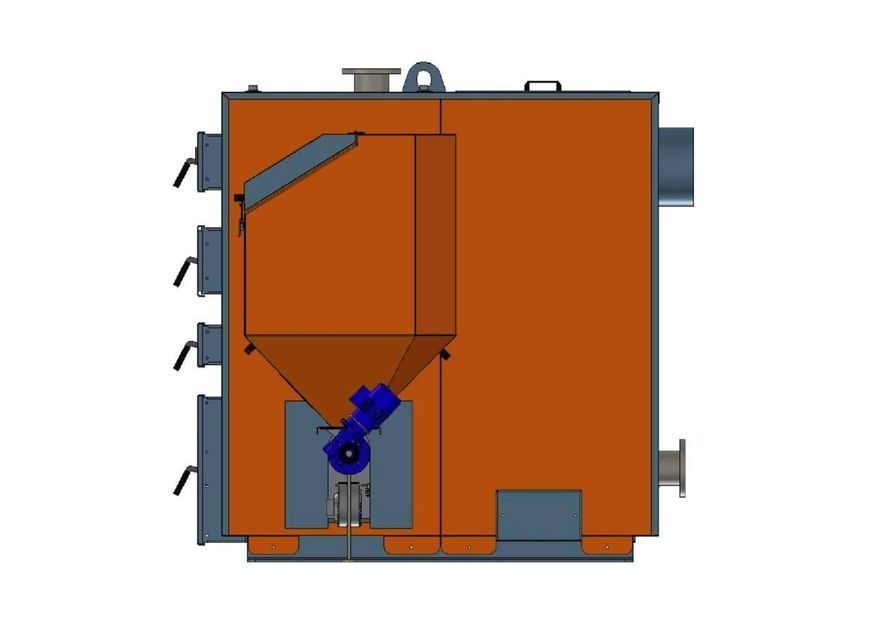 Твердотопливный котел METALBET Basic Max 50 kW - BM50