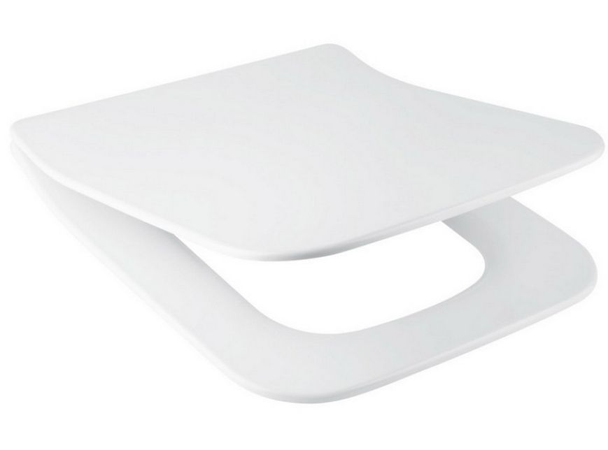 Сидіння для унітаза QTAP (Crow) з мікроліфтом Slim QT0599SC2170W - QT99SC2170W