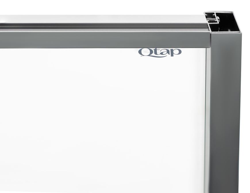 Душова кабіна QTAP SCORPIO CRM10995-AC6, п'ятикут., 90x90, скло 6 мм Clear, розпаш., без піддона - SCOCRM10995AC6