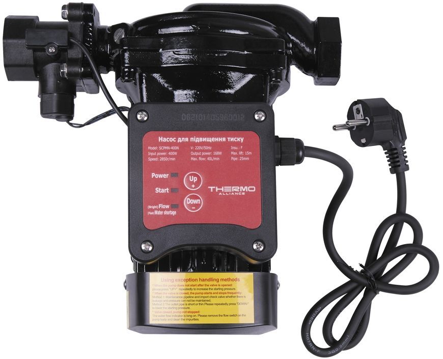 Насос для повышения давления THERMO ALLIANCE SCPMN-600N 0,6 кВт TASCPMN600N - TASCPMN600N