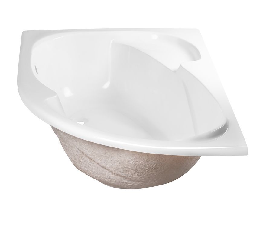 Ванна акрилова LIDZ MAJĄTEK 150L асиметрична ліва 150x100 + ніжки N&Oacute;ŻKI A 150 - LMAJATEK150LLNA150