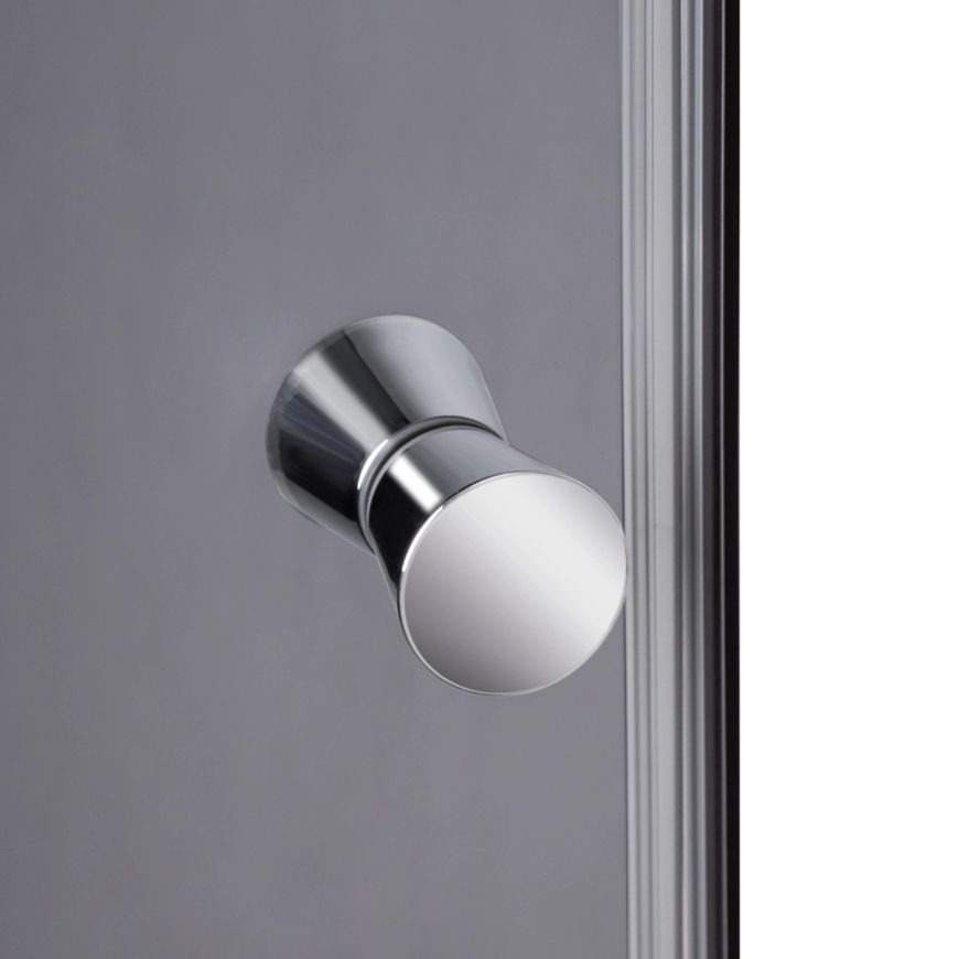 Душовий бокс Lidz Kubis SB90x90.SAT.LOW.GR низький, скло тоноване 4 мм + стінки BLA LKSB9090SATLOWGR - LKSB9090SATLOWGR