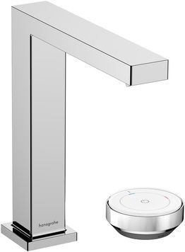 Змішувач для раковини на 2 отвори HANSGROHE Tecturis E 150 CoolStart EcoSmart+ Chrome 73053000 хром з д/к - 73053000