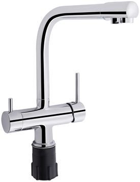 Смеситель для кухни QTAP Kuchyně 92102FC хром с подключением к фильтру - QTKUC92102FC