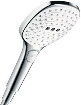 Ручний душ HANSGROHE Raindance Select E 120 3jet Chrome/White 26520400 хром/білий - 26520400