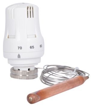 Термостатична головка Thermo Alliance Standart М30х1,5 (30-70&deg;С) з виносним заглибним датчиком TAS34170 - TAS34170