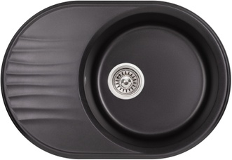 Кухонна мийка QTAP CS 7451 Black (QT7451BLA404) - QT7451BLA404