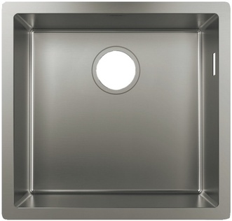 Кухонная мойка HANSGROHE под столешницу S71 S719-U450 Stainless Steel 43426800 нержавеющая сталь - 43426800