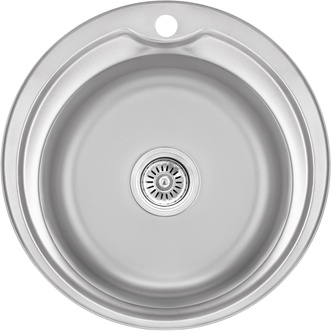 Кухонна мийка LIDZ 510-D Decor 0,6 мм (180) - LIDZ510D06DEC