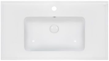 Раковина врізна QTAP Albatross E49 900х490х200 White з донним клапаном QT01119090E49W - QT01119090E49W