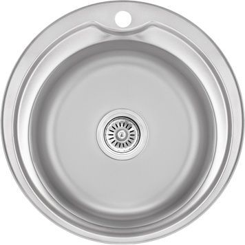 Кухонная мойка LIDZ 510-D Decor 0,6 мм (180) - LIDZ510D06DEC